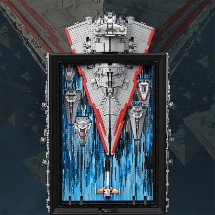 Reobrix 99007 Star Revenge Art Drawings Yaratıcı Yapı Blok Seti Building Blocks - 5345 Parça - Thumbnail