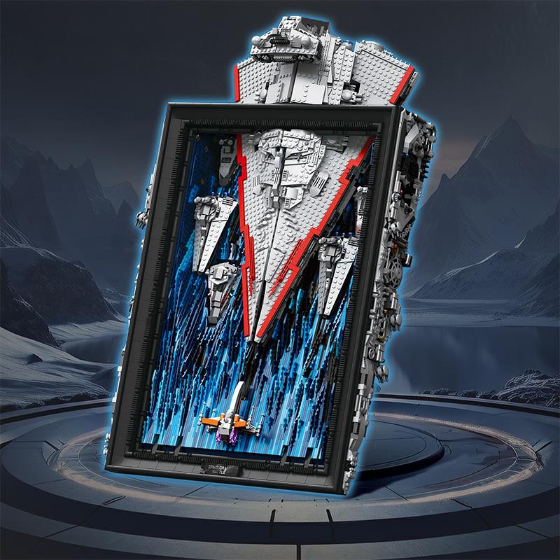 Reobrix 99007 Star Revenge Art Drawings Yaratıcı Yapı Blok Seti Building Blocks - 5345 Parça