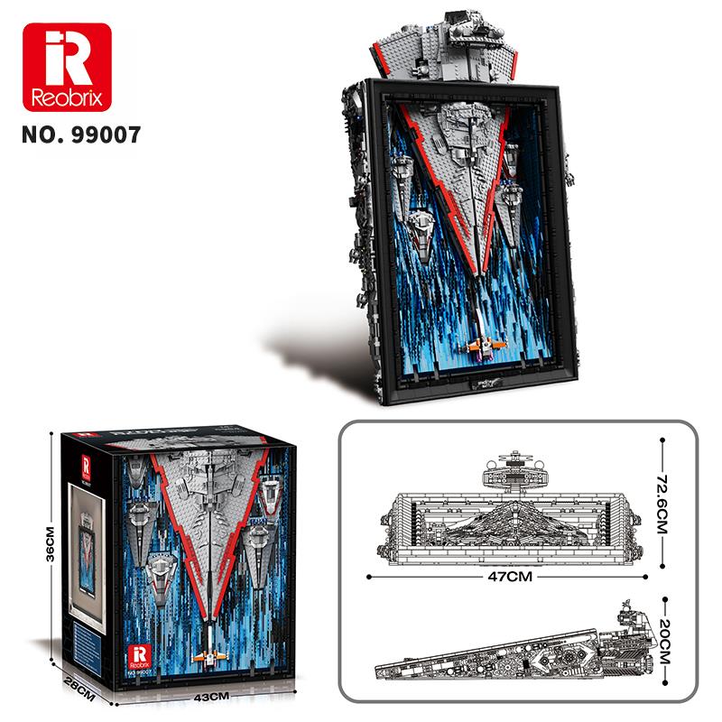 Reobrix 99007 Star Revenge Art Drawings Yaratıcı Yapı Blok Seti Building Blocks - 5345 Parça