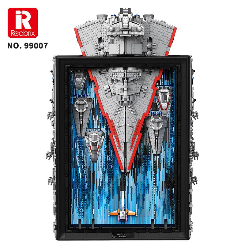 Reobrix 99007 Star Revenge Art Drawings Yaratıcı Yapı Blok Seti Building Blocks - 5345 Parça