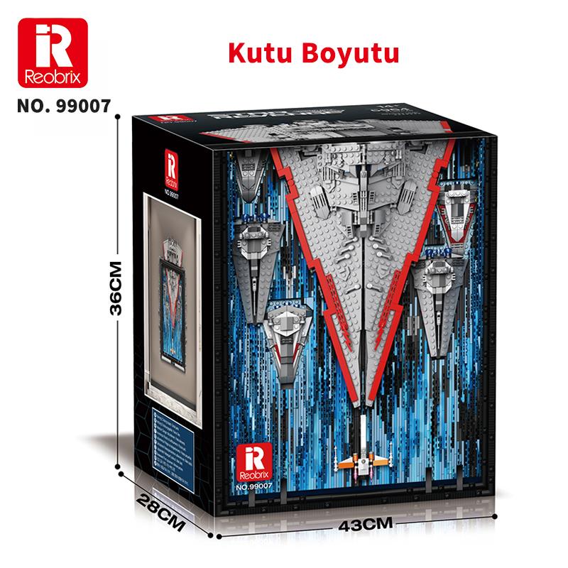 Reobrix 99007 Star Revenge Art Drawings Yaratıcı Yapı Blok Seti Building Blocks - 5345 Parça