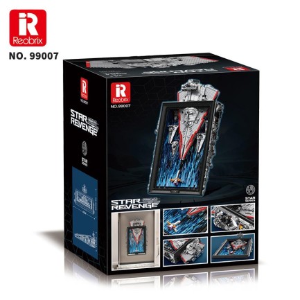 Reobrix 99007 Star Revenge Art Drawings Yaratıcı Yapı Blok Seti Building Blocks - 5345 Parça - Thumbnail