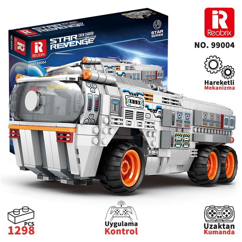 Reobrix Technic 99004 Mürettebat Taşıyıcı (Star Revenge:Crew Carrier) Yaratıcı Yapı Blok Seti Building Blocks - 1298 Parça