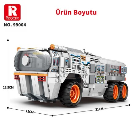 Reobrix Technic 99004 Mürettebat Taşıyıcı (Star Revenge:Crew Carrier) Yaratıcı Yapı Blok Seti Building Blocks - 1298 Parça - Thumbnail