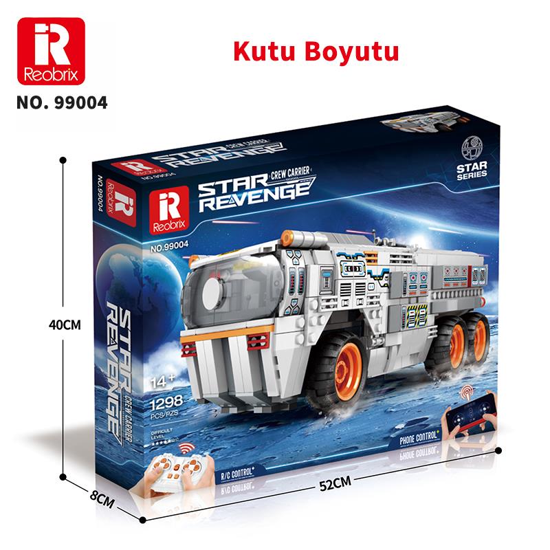 Reobrix Technic 99004 Mürettebat Taşıyıcı (Star Revenge:Crew Carrier) Yaratıcı Yapı Blok Seti Building Blocks - 1298 Parça