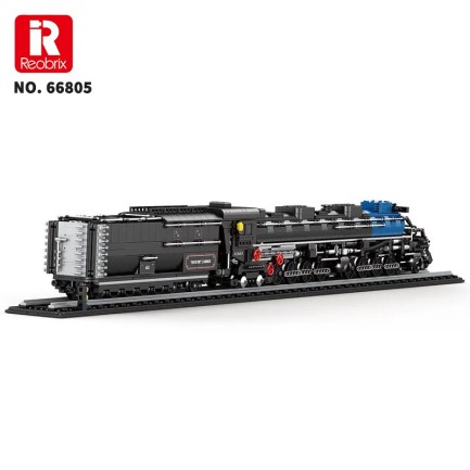 Reobrix Steam Locomotive 66805 Brick Yapım Seti - Thumbnail