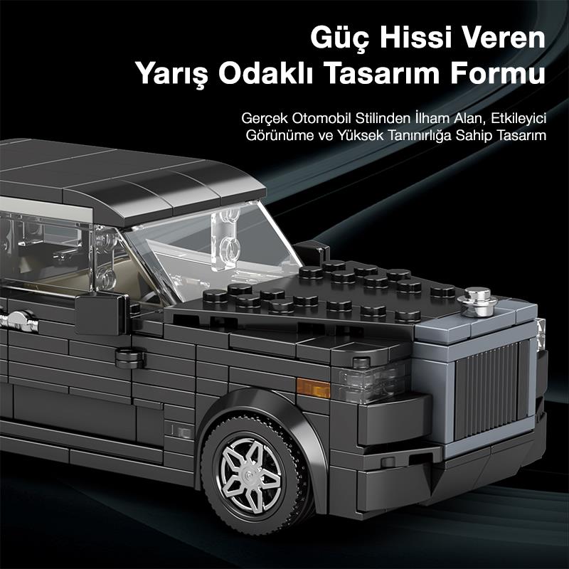 Reobrix Super Luxury SUV Rolls Royce Cullinan 790 Brick Yapım Seti