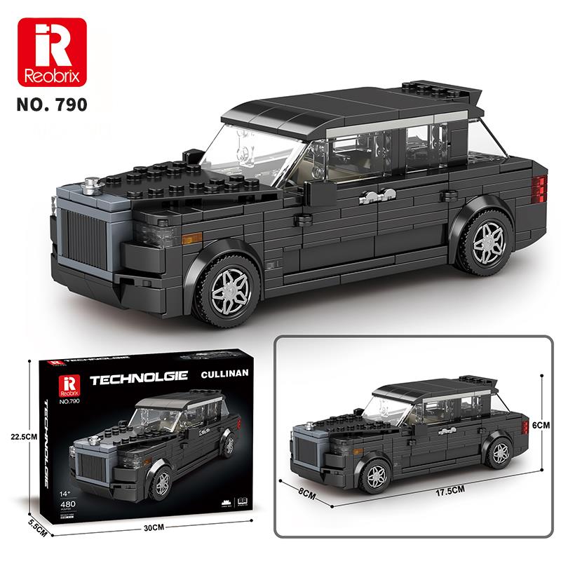 Reobrix Creator 790 Rolls Royce Cullinan SUV Araba Yaratıcı Yapı Blok Seti Building Blocks - 480 Parça