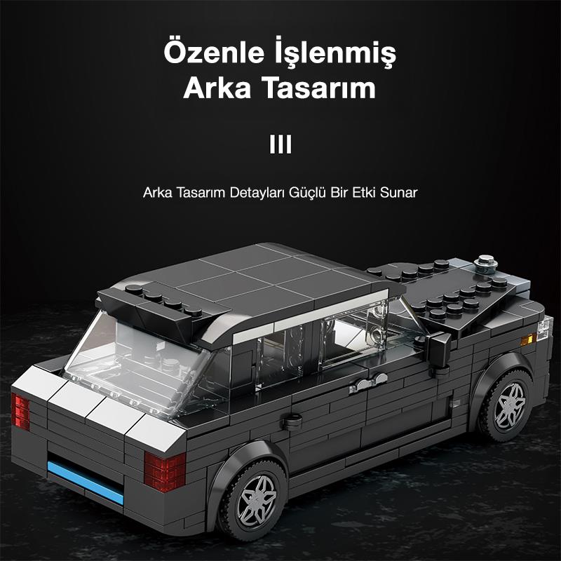 Reobrix Creator 790 Rolls Royce Cullinan SUV Araba Yaratıcı Yapı Blok Seti Building Blocks - 480 Parça