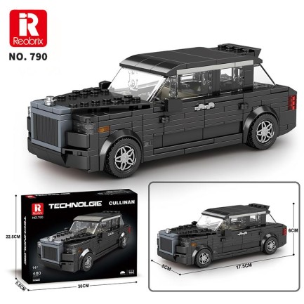 Reobrix Creator 790 Rolls Royce Cullinan SUV Araba Yaratıcı Yapı Blok Seti Building Blocks - 480 Parça - Thumbnail