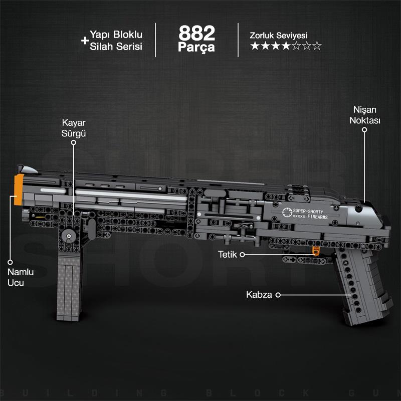 Reobrix Super Shorty 77002 Brick Yapım Seti