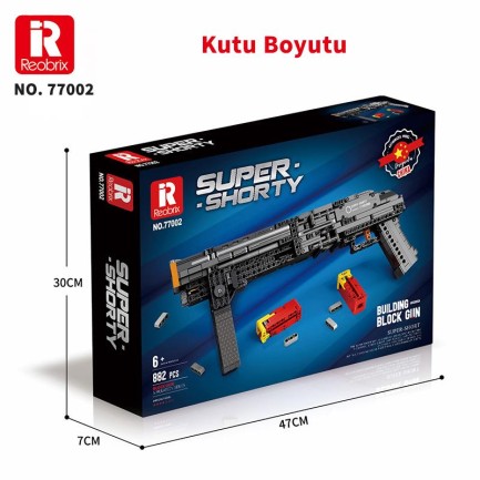 Reobrix Super Shorty 77002 Brick Yapım Seti - Thumbnail
