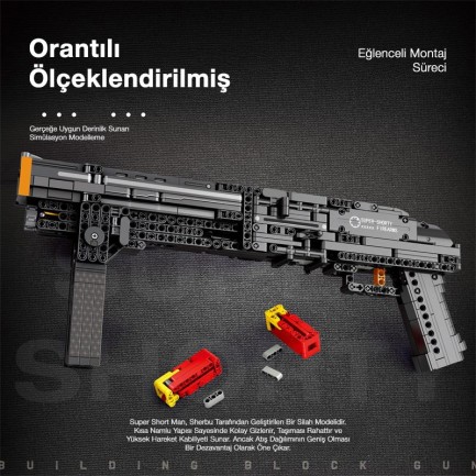 Reobrix Super Shorty 77002 Brick Yapım Seti - Thumbnail