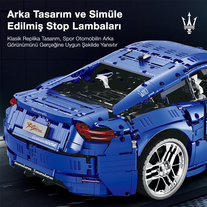 Reobrix Supercar Maserati GranTurismo 110th. Anniversary 11010 Brick Yapım Seti
