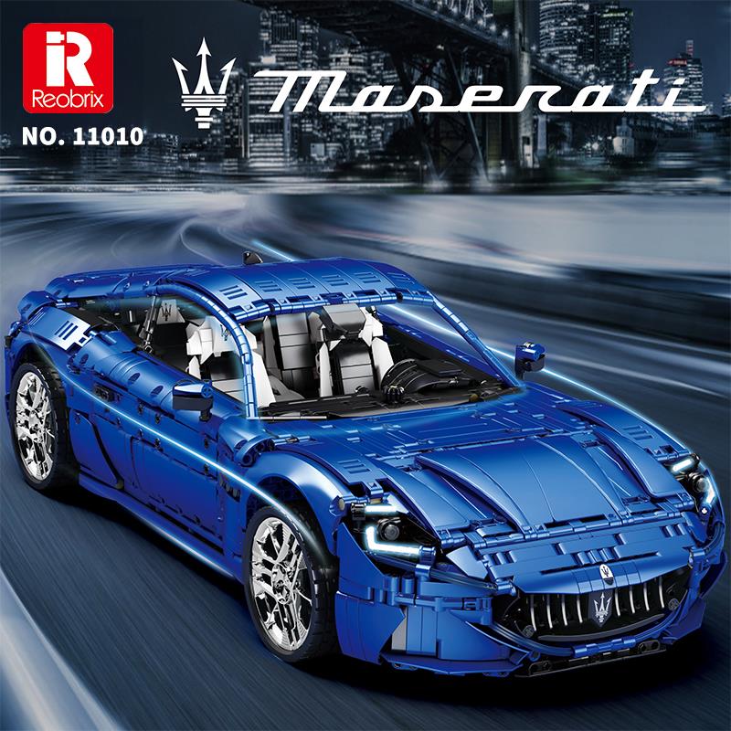Reobrix Supercar Maserati GranTurismo 110th. Anniversary 11010 Brick Yapım Seti