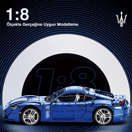 Reobrix Supercar Maserati GranTurismo 110th. Anniversary 11010 Brick Yapım Seti - Thumbnail
