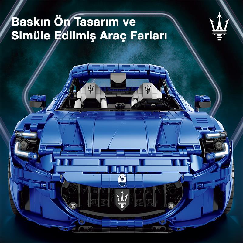 Reobrix Supercar Maserati GranTurismo 110th. Anniversary 11010 Brick Yapım Seti