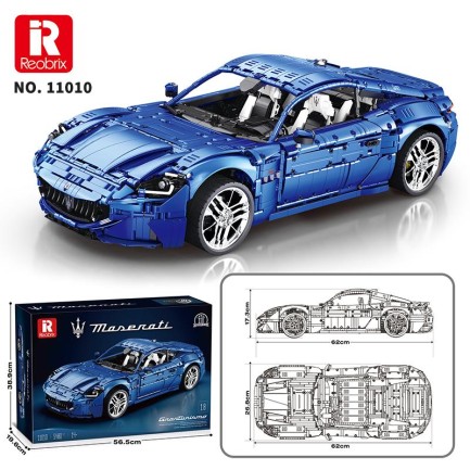 Reobrix Supercar Maserati GranTurismo 110th. Anniversary 11010 Brick Yapım Seti - Thumbnail