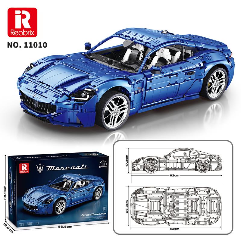 Reobrix Supercar Maserati GranTurismo 110th. Anniversary 11010 Brick Yapım Seti