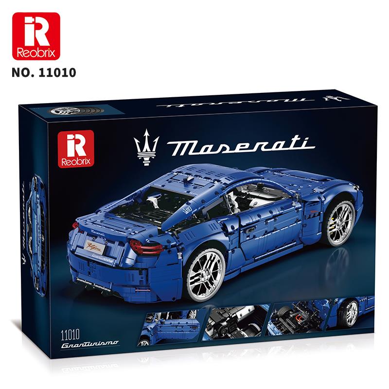 Reobrix Supercar Maserati GranTurismo 110th. Anniversary 11010 Brick Yapım Seti