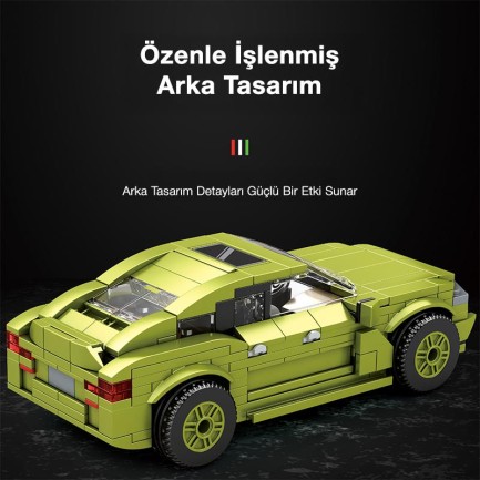 Reobrix Creator 679 Bmw X6 Araba SUV Yaratıcı Yapı Blok Seti Building Blocks - 452 Parça - Thumbnail