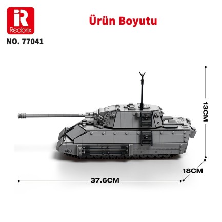 Reobrix Taschenratte 77041 Brick Yapım Seti - Thumbnail
