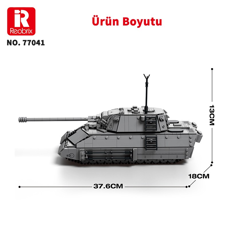 Reobrix Taschenratte 77041 Brick Yapım Seti