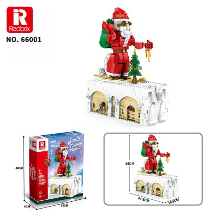 Reobrix The Big Santa 66001 Brick Yapım Seti - Thumbnail