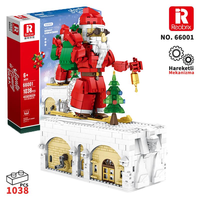 Reobrix The Big Santa 66001 Brick Yapım Seti