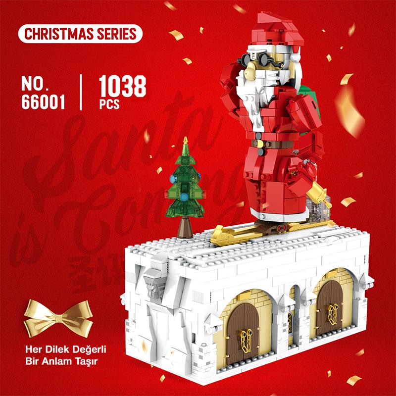 Reobrix The Big Santa 66001 Brick Yapım Seti