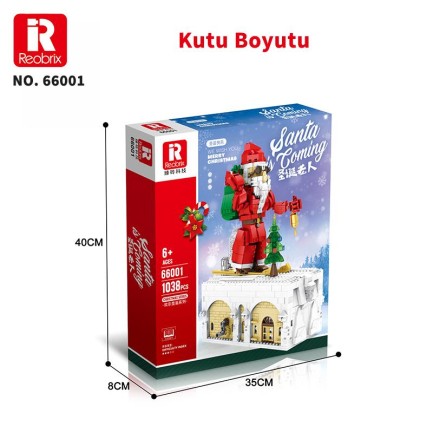 Reobrix The Big Santa 66001 Brick Yapım Seti - Thumbnail