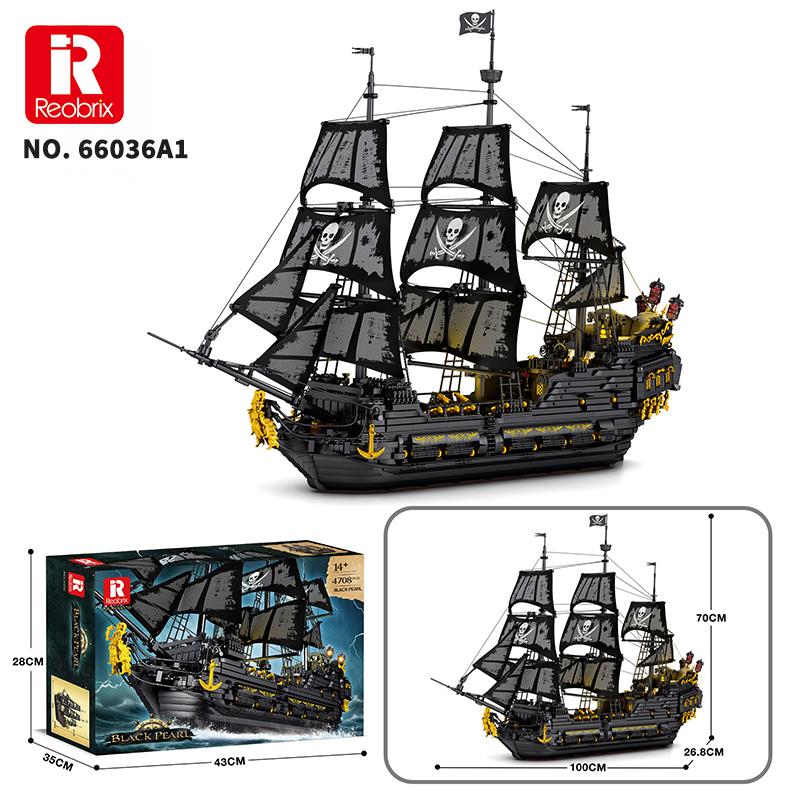 Reobrix The Black Pear 66036 A1 Brick Yapım Seti