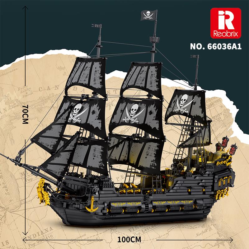 Reobrix The Black Pear 66036 A1 Brick Yapım Seti