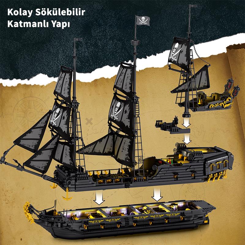 Reobrix The Black Pear 66036 A1 Brick Yapım Seti