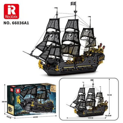 Reobrix The Black Pear 66036 A1 Brick Yapım Seti - Thumbnail