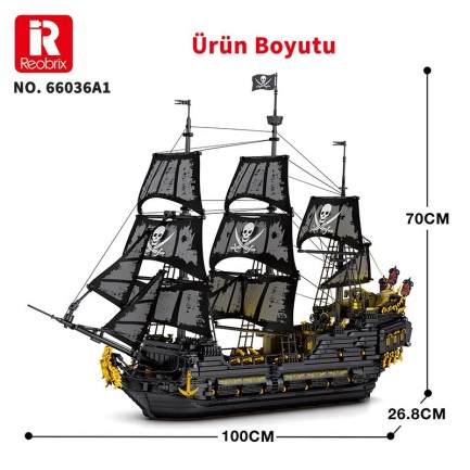 Reobrix The Black Pear 66036 A1 Brick Yapım Seti - Thumbnail