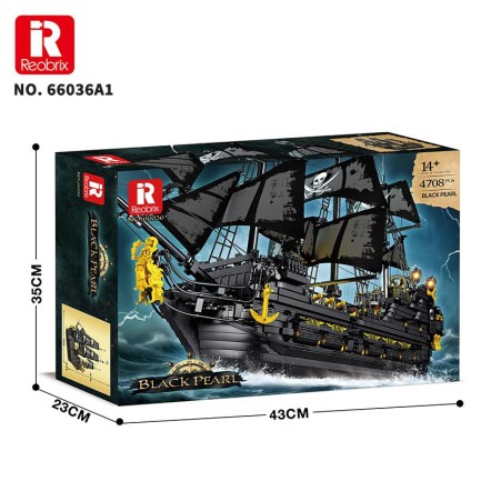 Reobrix The Black Pear 66036 A1 Brick Yapım Seti - Thumbnail
