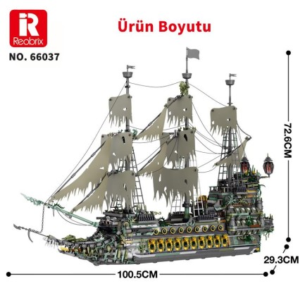 Reobrix The Flying Dutchman 66037 Brick Yapım Seti - Thumbnail