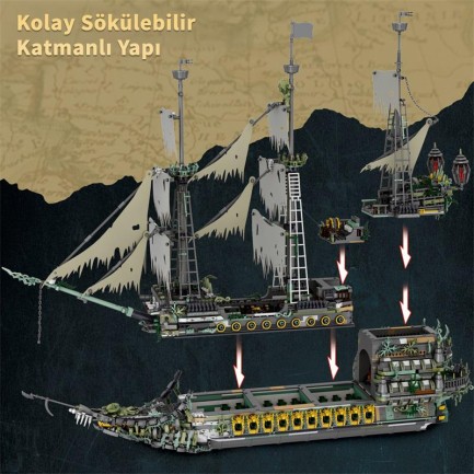 Reobrix The Flying Dutchman 66037 Brick Yapım Seti - Thumbnail