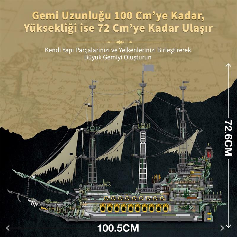 Reobrix The Flying Dutchman 66037 Brick Yapım Seti