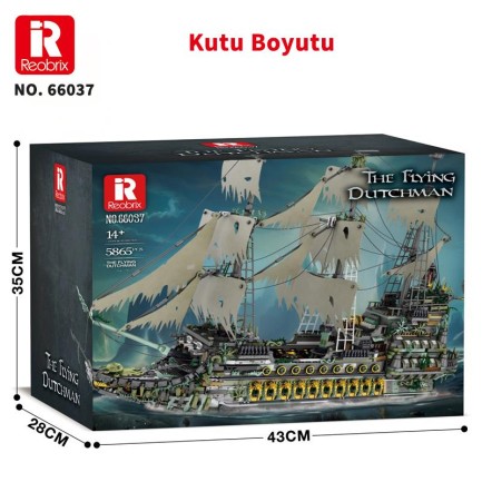 Reobrix The Flying Dutchman 66037 Brick Yapım Seti - Thumbnail