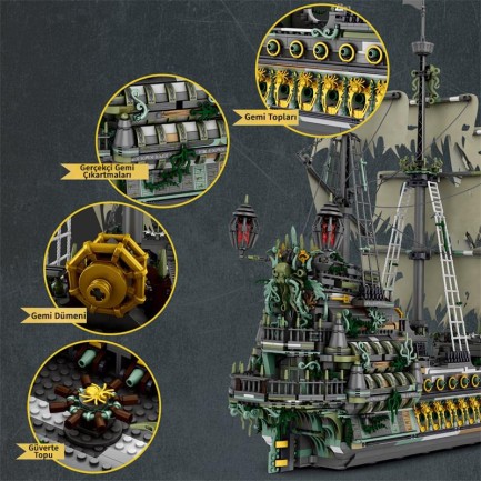 Reobrix The Flying Dutchman 66037 Brick Yapım Seti - Thumbnail