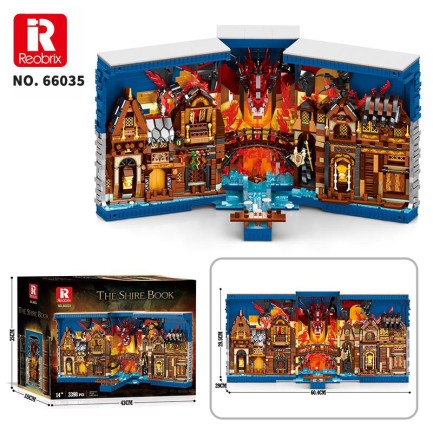 Reobrix The Hobbit Book 66035 Brick Yapım Seti - Thumbnail