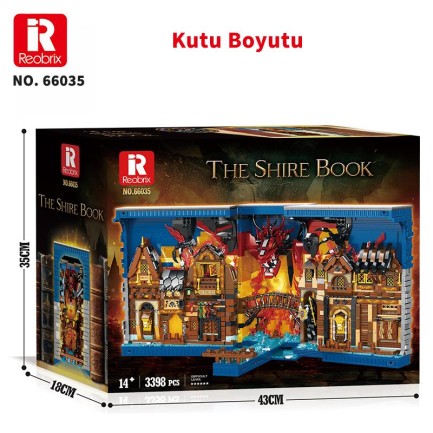 Reobrix The Hobbit Book 66035 Brick Yapım Seti - Thumbnail