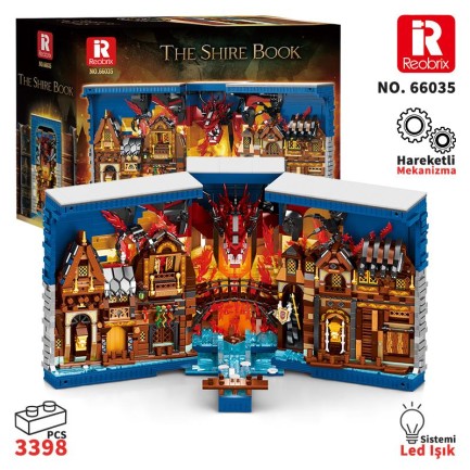 Reobrix - Reobrix The Hobbit Book 66035 Brick Yapım Seti