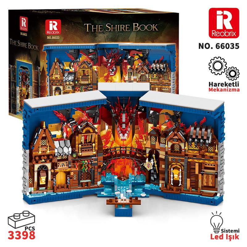Reobrix The Hobbit Book 66035 Brick Yapım Seti