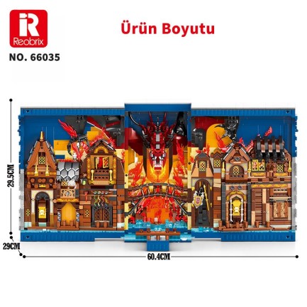 Reobrix The Hobbit Book 66035 Brick Yapım Seti - Thumbnail