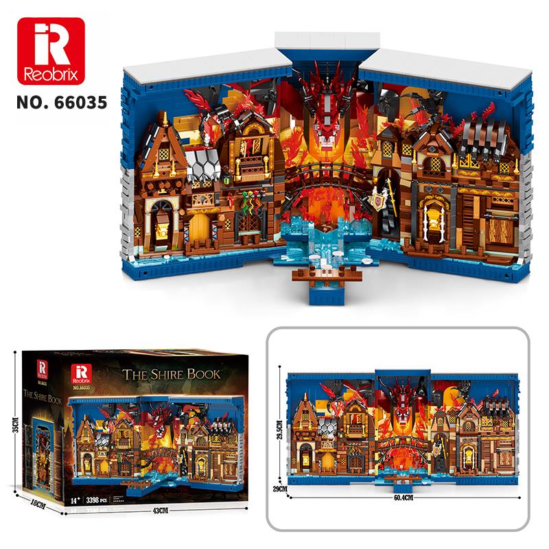 Reobrix The Hobbit Book 66035 Brick Yapım Seti