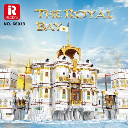 Reobrix 66013 Kraliyet Körfezi Yaratıcı Yapı Blok Seti Building Blocks (The Royal Bay)- 4168 Parça - Thumbnail
