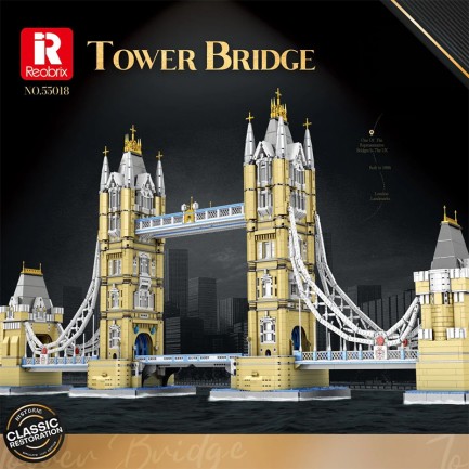 Reobrix Tower Bridge 55018 Brick Yapım Seti - Thumbnail